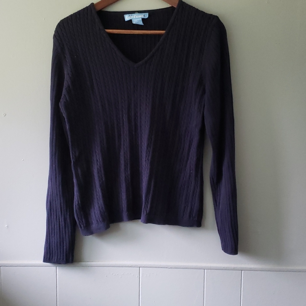 Navy blue sweater